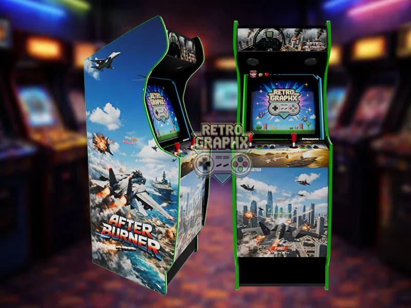 After Burner | Euro Edition | Fichiers digitaux PDF PSD