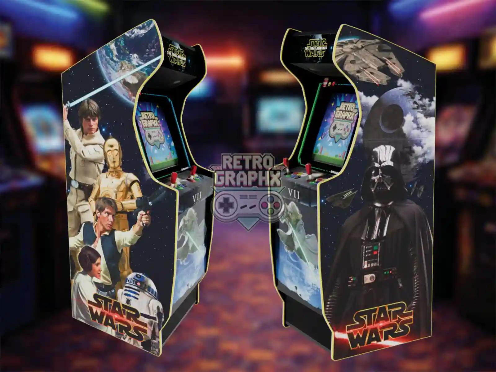 Star Wars | Euro Edition | Fichiers digitaux pour borne d'arcade - PDF PSD